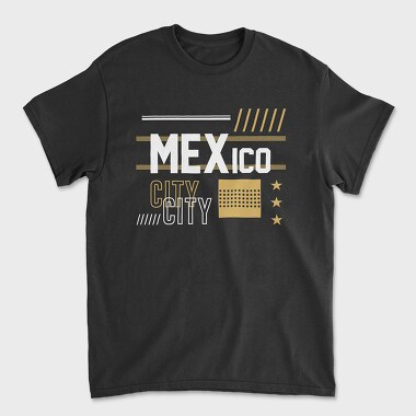 Mexico City, Unisex Men's T-Shirt