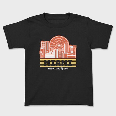 Miami, Kids' T-Shirt