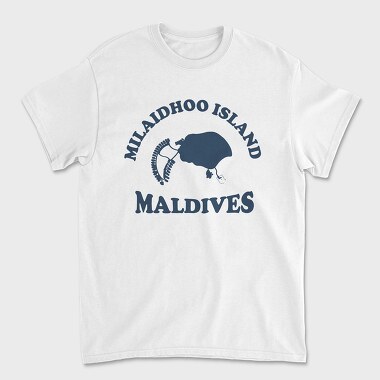 Milaidhoo Island, Unisex Men's T-Shirt