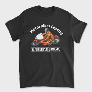 Motorbikes Legend, Unisex Men's T-Shirt