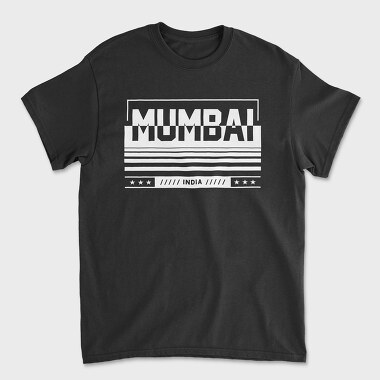 Mumbai, Unisex Men's T-Shirt