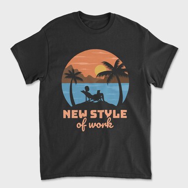 New Style of Work, Unisex Men's T-Shirt