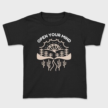 Open Your Mind, Kids' T-Shirt