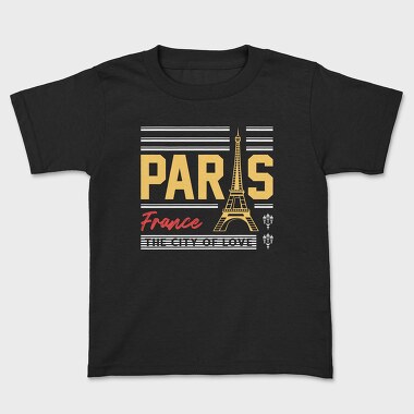 Paris, Kids' T-Shirt