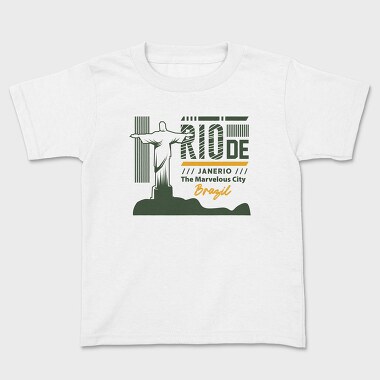 Rio de Janerio, Kids' T-Shirt