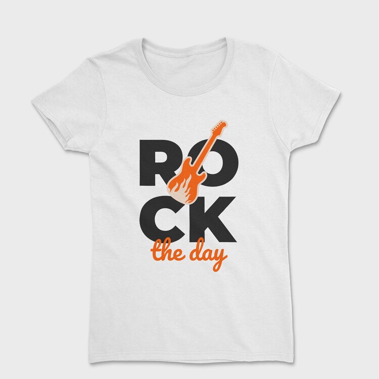 Rock the Day, Women's T-Shirt
