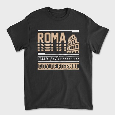 Roma, Унисекс Мъжка Тениска
