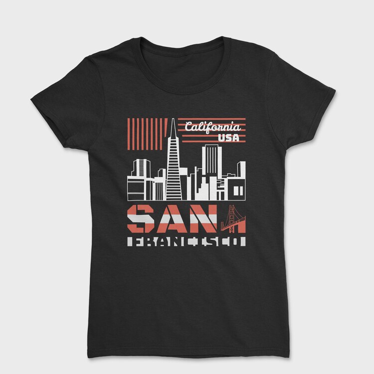 San Francisco, Women's T-Shirt