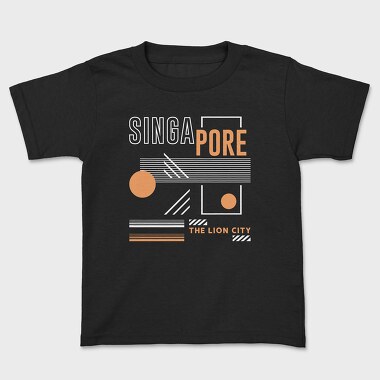 Singapore, Kids' T-Shirt