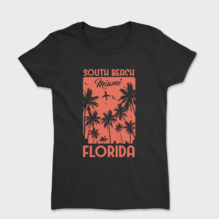 South Beach Miami, Дамска Тениска