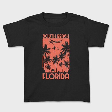South Beach Miami, Kids' T-Shirt