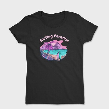 Surfing Paradise, Women's T-Shirt