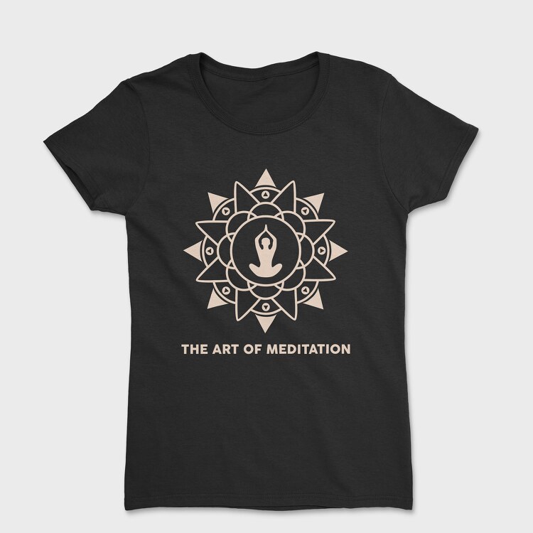 The Art of Meditation, Women's T-Shirt