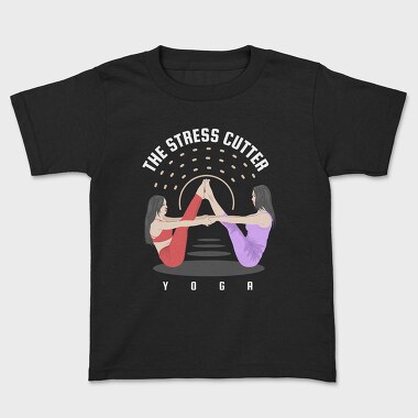 The Stress Cutter, Kids' T-Shirt