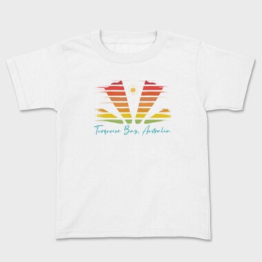 Turquoise Bay, Kids' T-Shirt