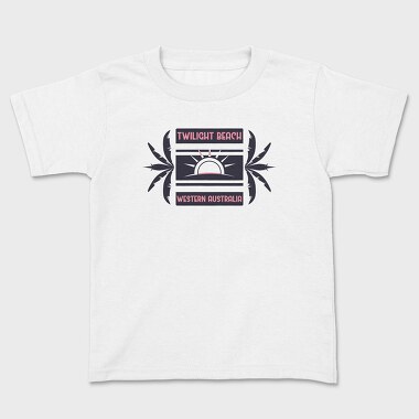 Twilight Beach, Kids' T-Shirt