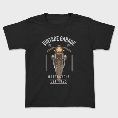 Vintage Garage, Kids' T-Shirt