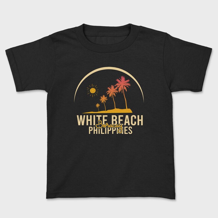 White Beach, Kids' T-Shirt