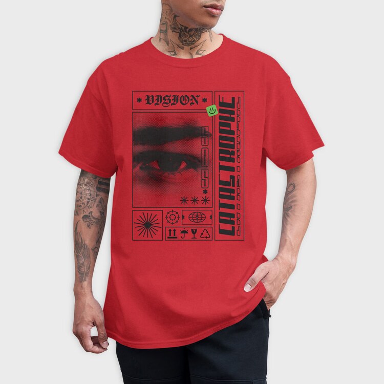 Go With the Flow, Unisex Men's T-Shirt