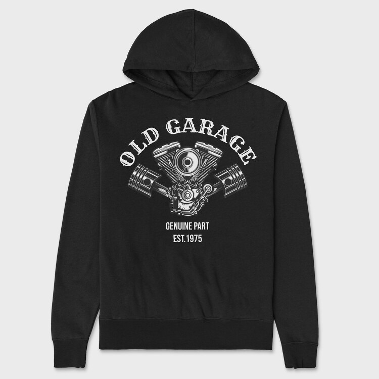 Old Garage, Унисекс Мъжко Суичър