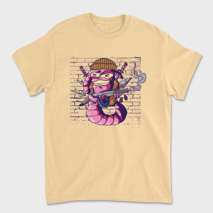 Parrots Drinking, Unisex Men's T-Shirt