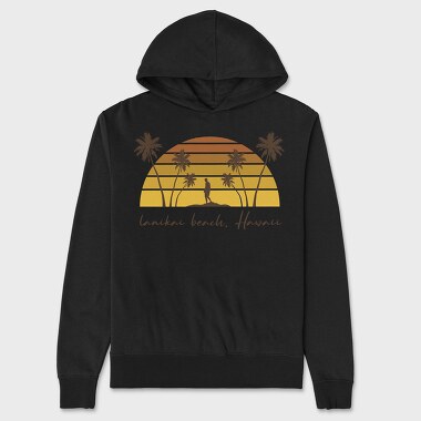 Lanikai Beach, Unisex Men's Hoodie