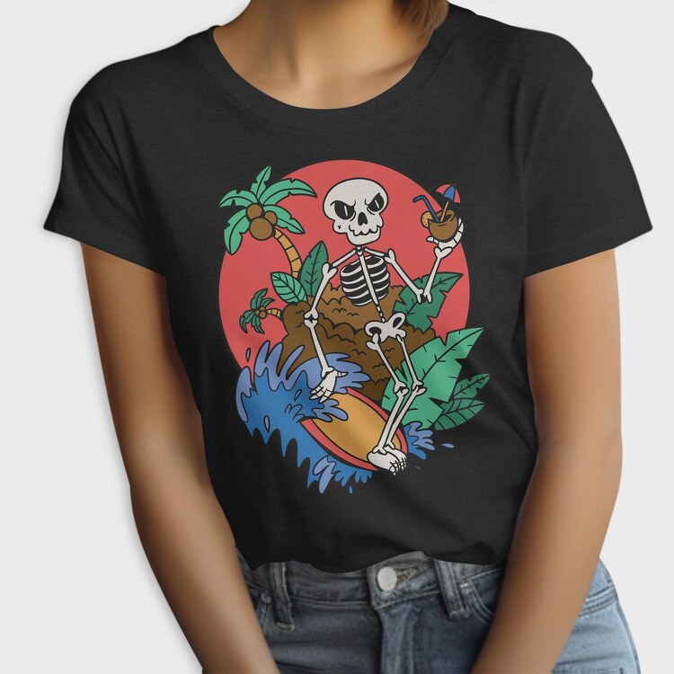 Parrots Drinking, Women's T-Shirt