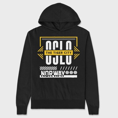 Oslo, Unisex Men's Hoodie
