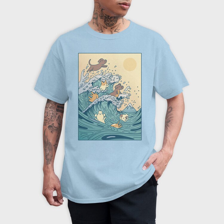 Sunset, Unisex Men's T-Shirt