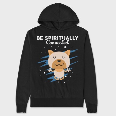 Be Spiritually Connected, Unisex Men's Hoodie
