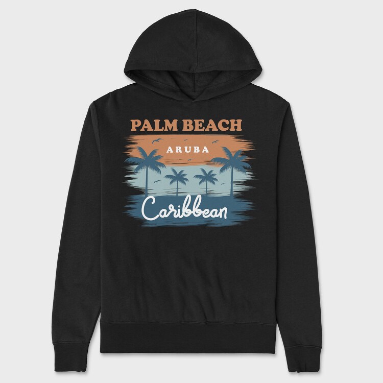 Palm Beach, Unisex Men's Hoodie