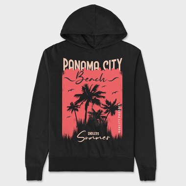 Panama Beach, Unisex Men's Hoodie
