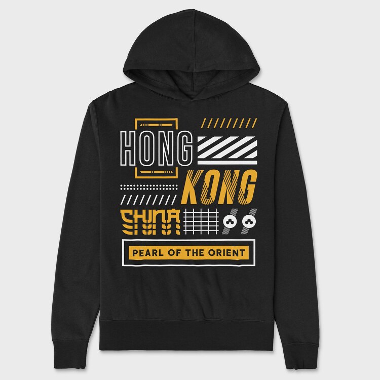 Hong Kong, Унисекс Мъжко Суичър