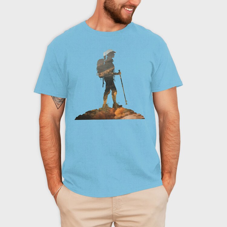 Pink Beach, Унисекс Мъжка Тениска