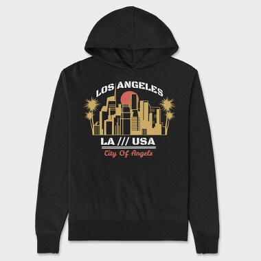 Los Angeles, Unisex Men's Hoodie