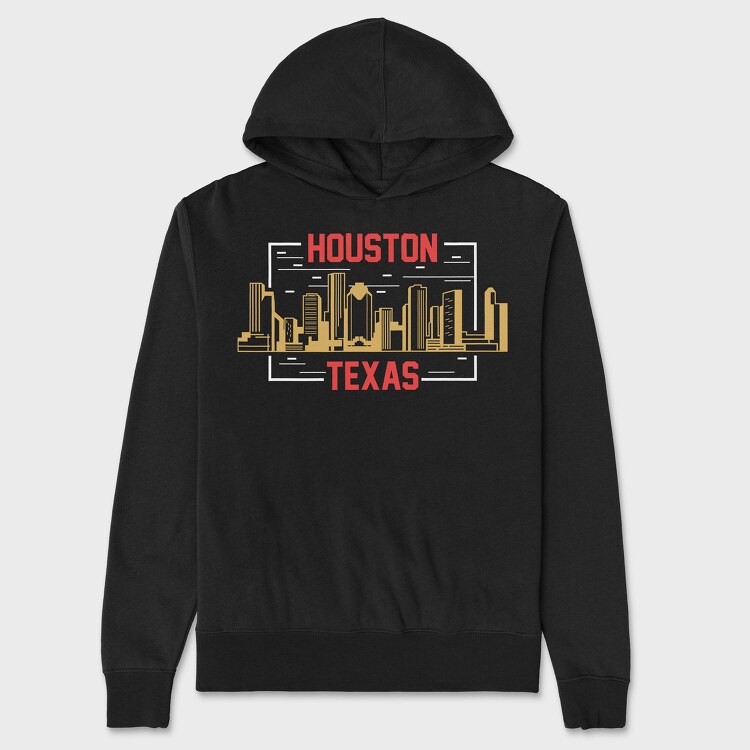 Houston, Унисекс Мъжко Суичър