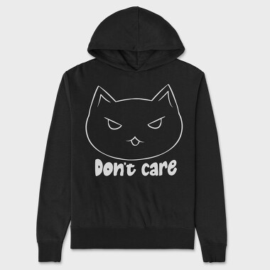 Dont Care, Unisex Men's Hoodie