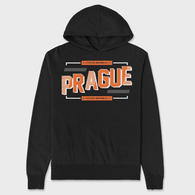 Prague, Унисекс Мъжко Суичър