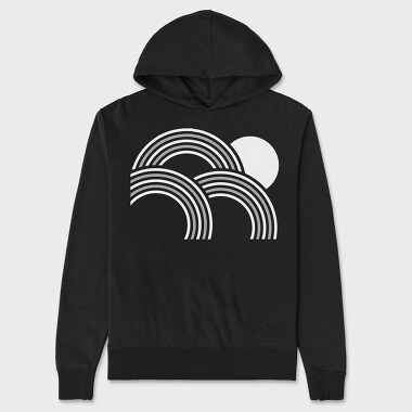 Abstract Shape 6, Unisex Men's Hoodie