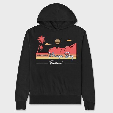 Maya Bay, Unisex Men's Hoodie