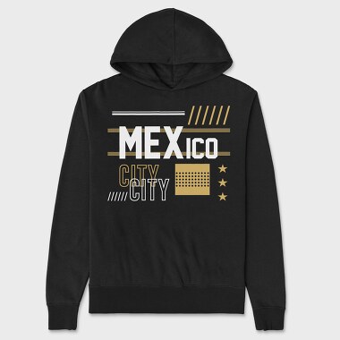 Mexico City, Unisex Men's Hoodie