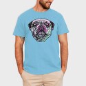 Mission Beach, Unisex Men's T-Shirt