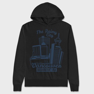 Vancouver, Unisex Men's Hoodie