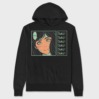 Anime Japanese 10, Unisex Men's Hoodie