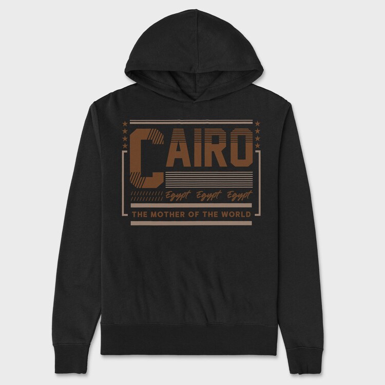 Cairo, Unisex Men's Hoodie