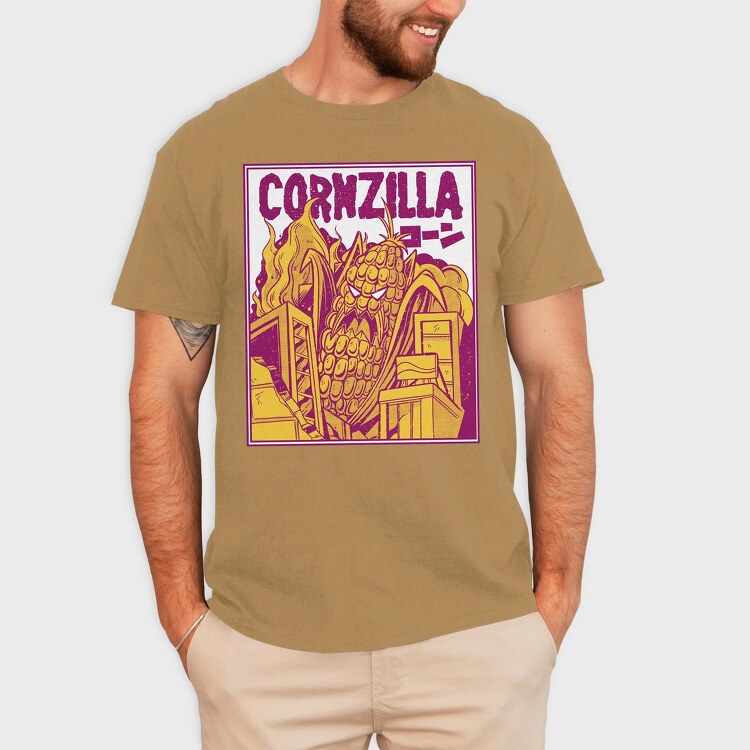 Bigfoot Landscape, Unisex Men's T-Shirt