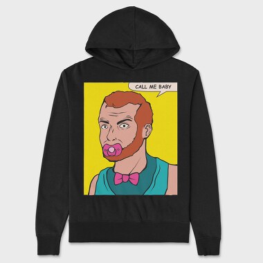 Call Me Baby, Unisex Men's Hoodie