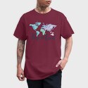 Skater Astronaut, Unisex Men's T-Shirt