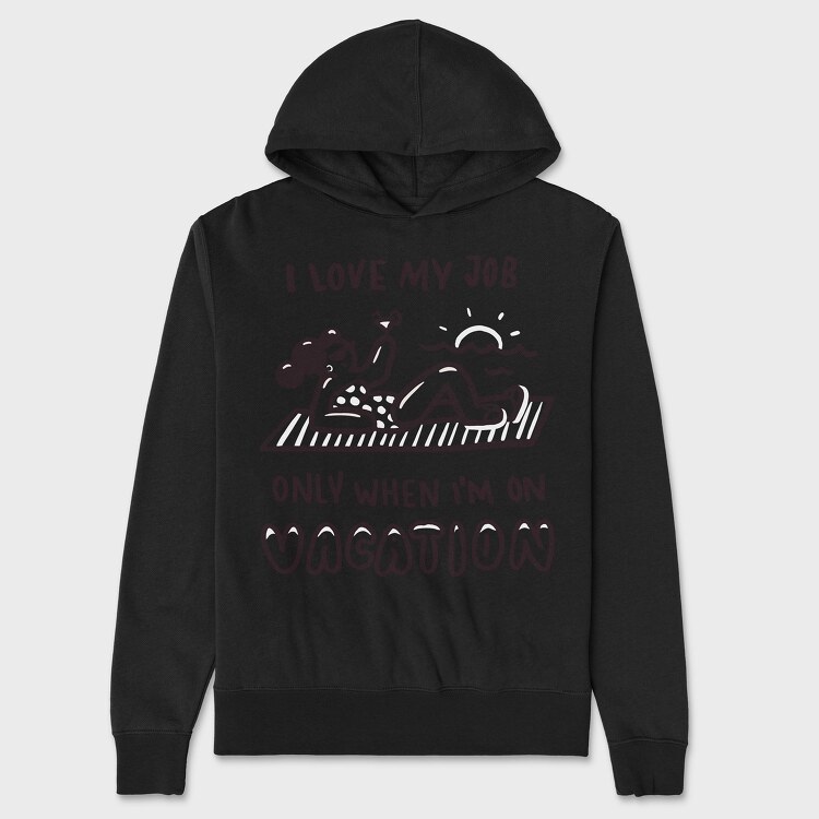 Vacation, Unisex Men's Hoodie