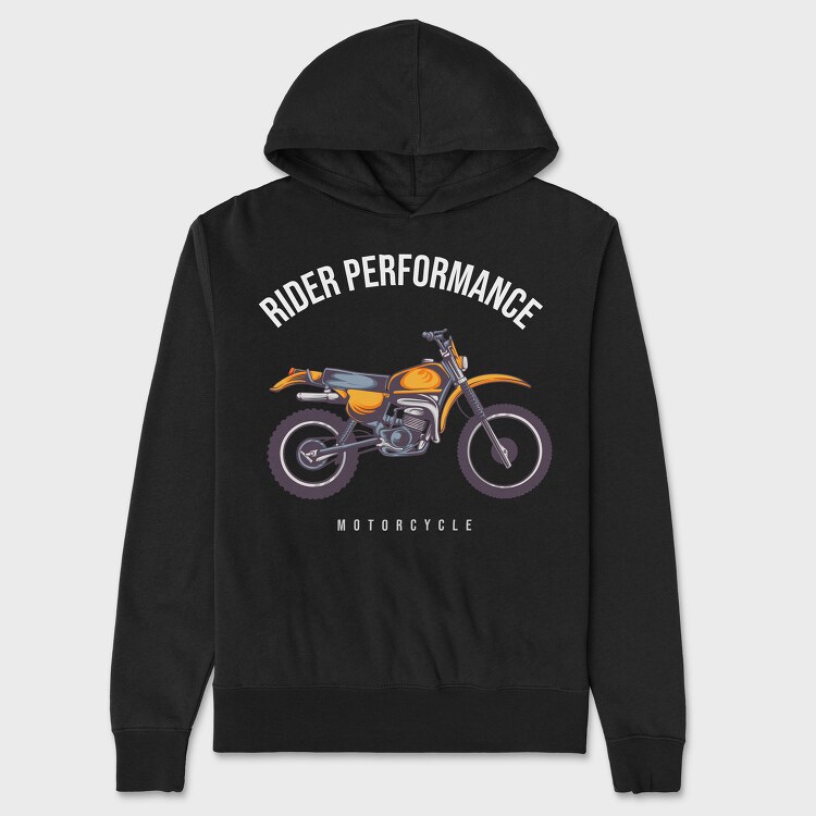 Rider Performance, Unisex Men's Hoodie